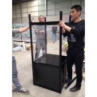 Buy cheap 1000mm(W) Glass Display Cabinet with storage, Aluminum Double Door Glass Display product