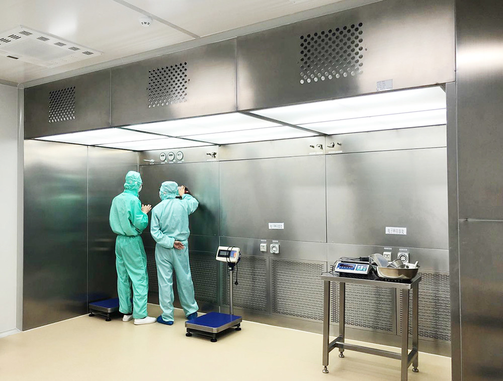3000 x 1800 x 2000 mm Weighing Booth For Weighing Preparation