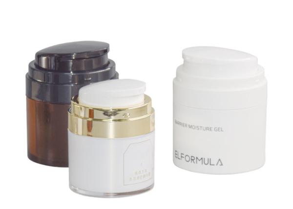 Buy cheap Personal Care Airless Jar With Matte Silver Collar 15g 30g 50g from wholesalers
