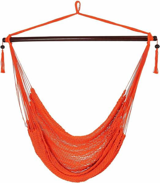 Buy cheap Hanging Caribbean Outdoor Patio Double Polyester Rope Hammock 100kg To 150kg from wholesalers