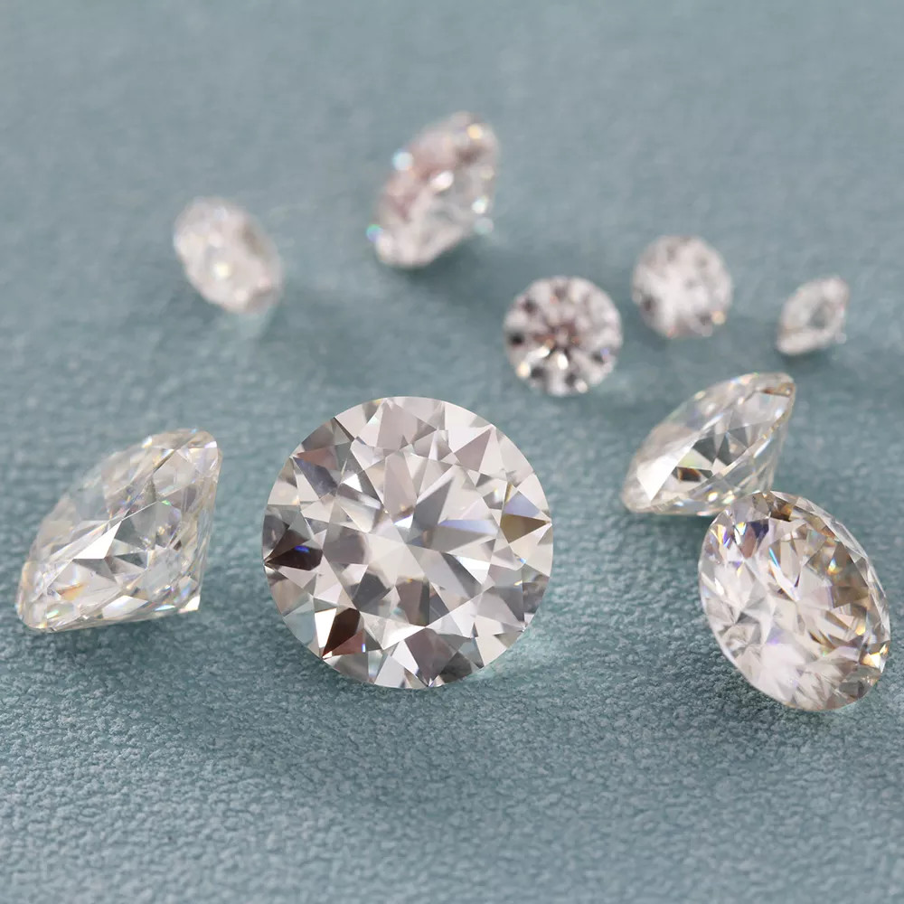 High Clarity Round Shape CVD Lab Grown Diamond IGI Certified Loose Stone 3.5-4CT