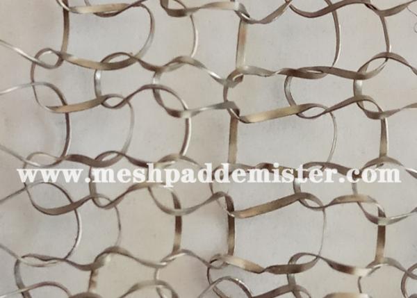 Buy cheap 0.1 Mm * 0.4 Mm Flat Wire Roll Knitted Mesh from wholesalers