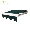 Buy cheap Aluminum Waterproof Retractable Awning Yard Door Shop Awning 40x40mm from wholesalers
