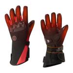 Breathable 12w Rechargeable Heated Gloves For Bike Golf Scooter Snow Winter