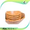 Buy cheap Eco-friendly fruit salad bamboo salad bowl from wholesalers