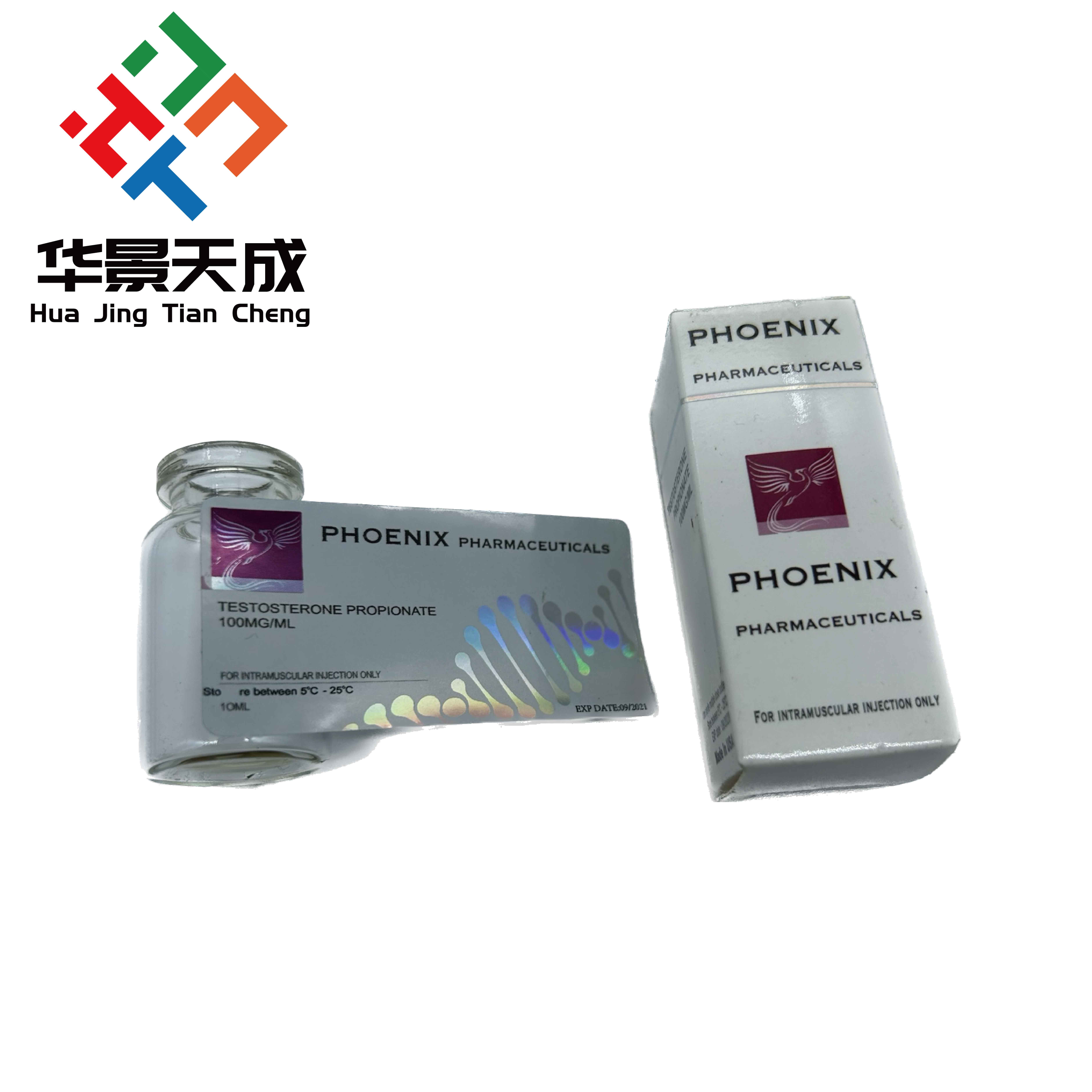 Polypropylene Custom Vial Labels with Removable Adhesive and Lamination Finishing