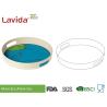 Buy cheap Firm Durable Bamboo Fiber Tray Dishwasher Safe Tasteless For Restaurant / Cafeteria from wholesalers