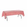 Buy cheap Daily Life 54x108 Inch Disposable Pastic Tablecloth Plain Dyed from wholesalers