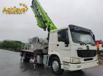 22H-3Z Reconditioned Zoomlion Concrete Pump Truck 8 / 12MPa Pressure