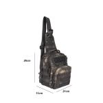 Serpentine Color Shoulder Chest Bags For Men Outdoor Tactical Travel Hiking