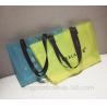 Buy cheap Semi-clear Tote Bags Stripe PVC Shoulder Bag with Pouch, PVC PU Trendy Handbag Shoulder Bag Beach Bag, PVC shoulder bag from wholesalers