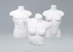Glossy Female Upper Boday Shop Display Mannequin 100% FRP Unbreakable