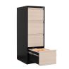 Buy cheap Modern 4 Drawers Office Filing Cabinets 0.4mm To 1.2mm from wholesalers