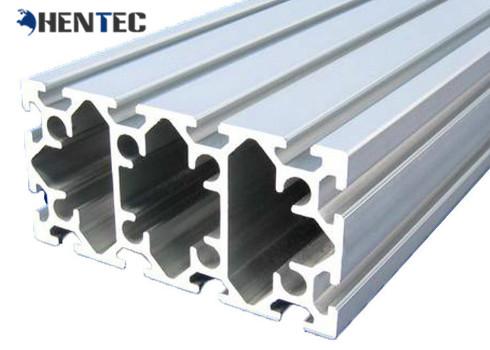Buy cheap Durable 6063 Anodized Aluminium Extrusion Frame System T Shape Long Life from wholesalers