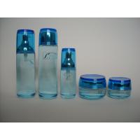 Buy cheap Personlized 120ML 35ML 50G Hot Stamping Empty Cosmetic Packaging Glass Bottles product