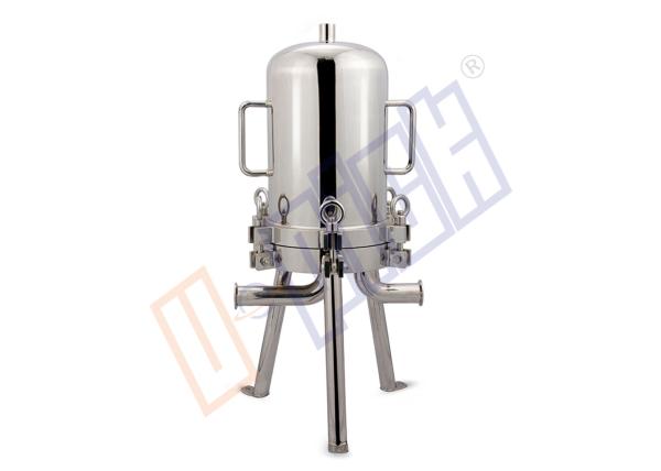 Buy cheap Three Cores 316L Stainless Steel Filter Housing For Liquid Secondary Filtration from wholesalers