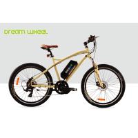 Buy cheap 7 Speed Electric Mountain Bicycle 32km/H , 26 Inch Electric Mountain Bike Mid product