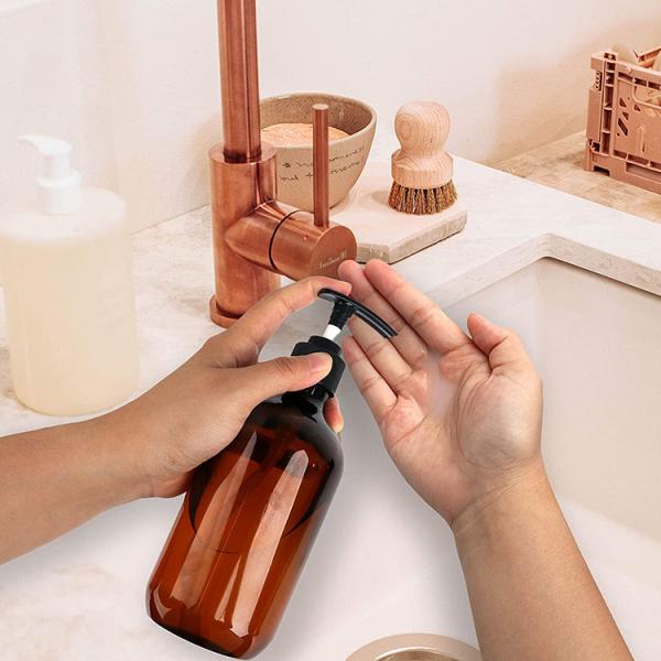 Buy cheap High Quality Custom Color Amber 100ml 200ml 250ml 300ml 500ml Lotion Pump Gel PET Bottles from wholesalers