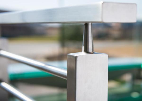 Buy cheap Firmness Stainless Steel Railing / Steel Stair Railing Width Not Exceed 95MM from wholesalers