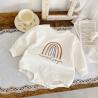 Buy cheap wholesale baby romper rainbow printing clothes set clothing boy and girl romper premium oem factories new born from wholesalers