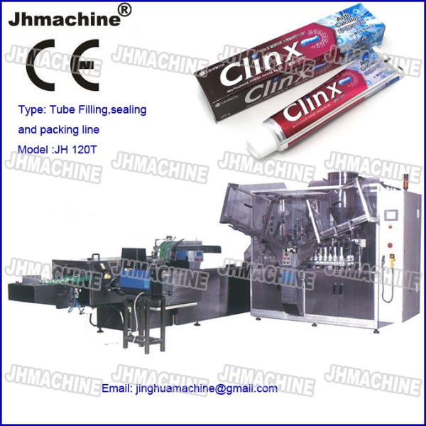 Buy cheap Automatic Tube Filling and Sealing and Packaging Machine line For Pharmacy Products from wholesalers