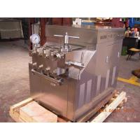Buy cheap Industrial High Pressure Homogenizer 90mpa High Power 2500ltr / Hr product