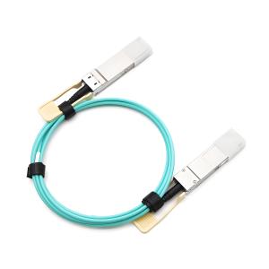 China MM 100G QSFP28 100G AOC Cisco Compatible QSFP MMF AOC Active Optical Cable on sale