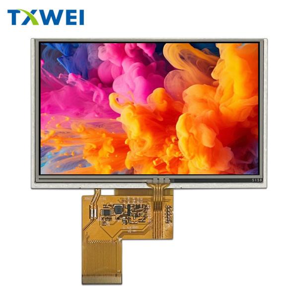 Buy cheap 5-inch Industrial Control Car Mounted Capacitive Touch Screen RGB Interface 800x480 Resolution from wholesalers