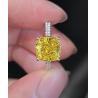 Buy cheap Yellow Diamond Lab Grown Diamond Rings Engagement Wedding Ring from wholesalers