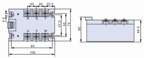 10A 3 Phase Ac Motor Controller