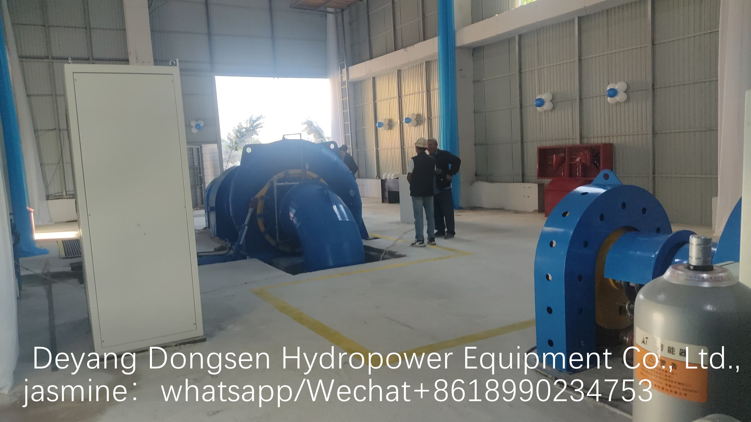 Vertical Or Horizontal 1000kw Francis Water Turbine Generator With Automatic Control