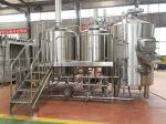 Nanobrewery Beer Making Equipment Stainless Stain Material 2 Vessels Brewhouse