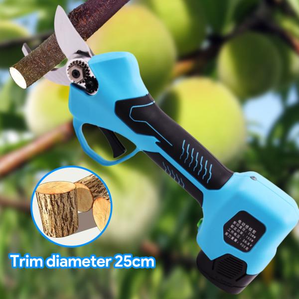 25mm de diámetro de corte electric tijeras de podar tijeras de la batería de