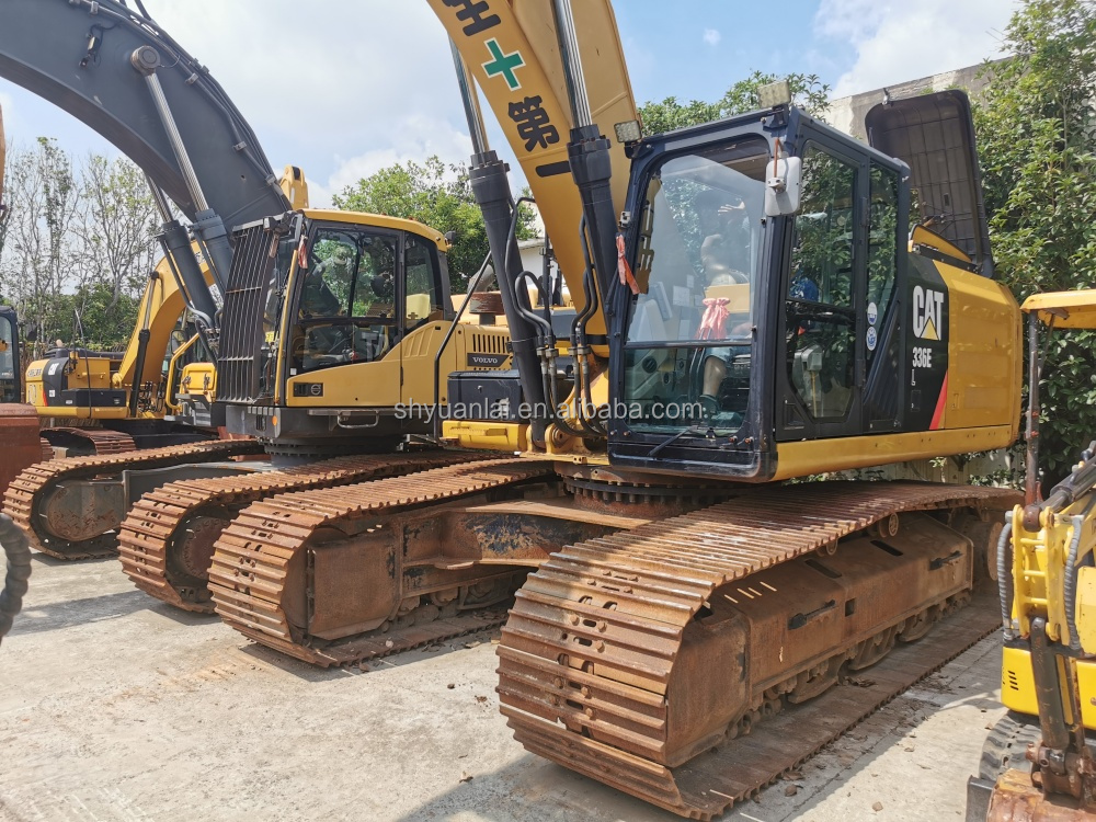 Second Hand CAT336E Excavator with Strong Power and Soft Steel Design in Good Condition