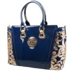 Europe 2016 new handbag patent leather handbag leather leather Ms. Messenger