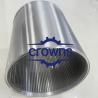 Buy cheap De Watering Stainless Steel Drum Screen Johnson Pipe Filter Water Well Press Bend Wedge Wire Screen from wholesalers