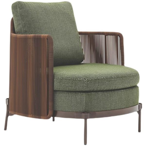Buy cheap Anti Abrasion Light Luxury Furniture Modern Contemporary Hotel Sofa Chair Customised from wholesalers