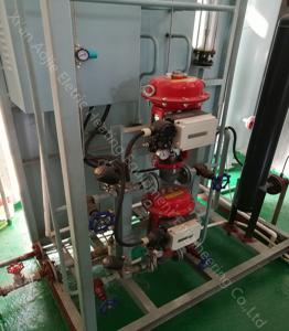 China Stainless Steel Nitrogen - Hydrogen Mixing Device Ammonia Cracker Furnace on sale