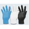 Buy cheap 4g Gram Blue Nitrile Exam Gloves Disposable Isolate Bacteria Black Nitrile Exam Gloves from wholesalers