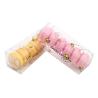 Buy cheap Plastic PVC PET candy cookie custom 6pcs macaron packing gift packaging box Wholesale from wholesalers