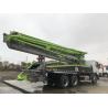 Buy cheap Construction 38M Boom Used Concrete Pump Truck 4 Boom 300KW 120 M3/H from wholesalers