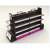 Buy cheap Stainless Steel Cosmetic Display Shelves With Light Box Customized Shape from wholesalers