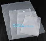 slider bag for underwear packaging slider zipper vinyl bag for clothing, slider