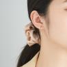 Buy cheap 0.67in 2.2g Sterling Silver Jewelry Sets Platinum Plated CZ Silver Needle Earrings from wholesalers