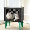 Buy cheap CARB Wood Pet Furniture Luxury Modern Cat Bed Furniture Cushioned from wholesalers