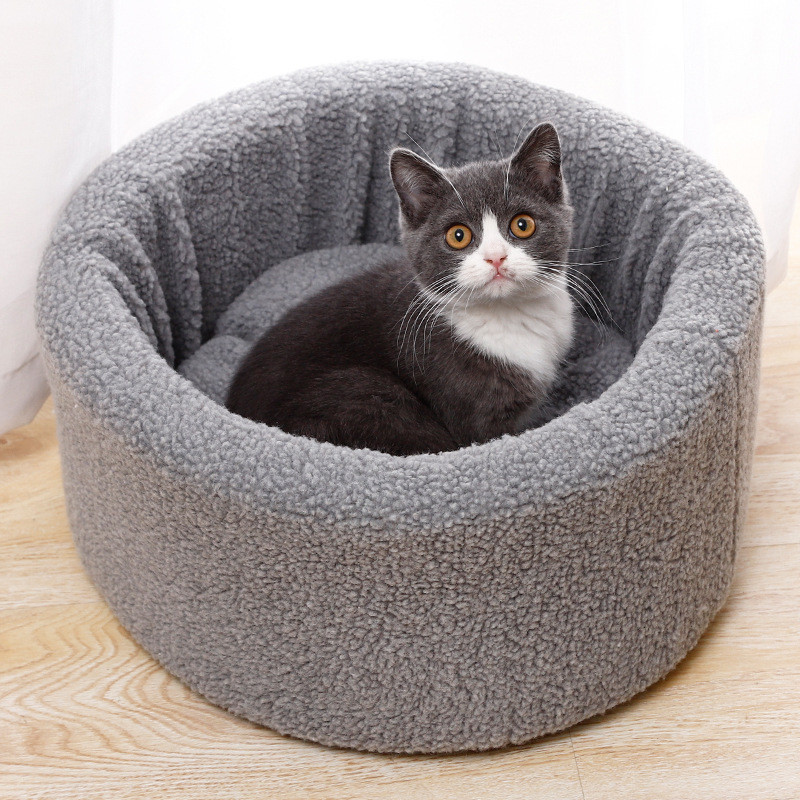 S Size Foam Pet Stocked Round Kennel For Dogs