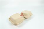 Clamshell Biodegradable Take Away Box Sustainable Fast Food Packaging