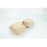 Buy cheap Clamshell Biodegradable Take Away Box Sustainable Fast Food Packaging from wholesalers