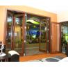 Buy cheap Water Proof Wood Color Double Glazed Aluminium Doors For German Market from wholesalers