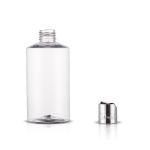 9 OZ Capacity Clear Plastic Lotion Bottle With Disc Cap 24/410 Neck Size